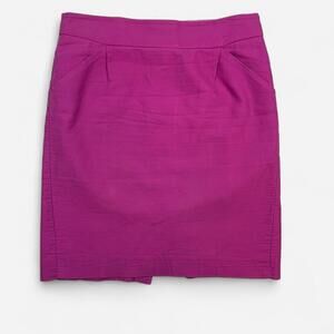 J.Crew Pencil Skirt Women’s 8 Front Pockets Classic Tailored Workwear